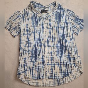 𝅺Original use tie‎ dye button up shirt
